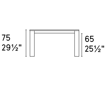 Omnia Table with extendable rectangular top and wooden legs Large • Seats  8-10 CS4058-R 180