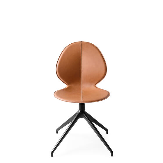 Basil: Chair with plastic seat and swivel base | Calligaris