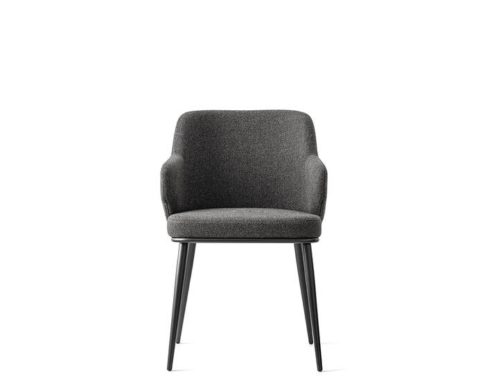 Foyer: Upholstered chair with meal base | Calligaris New York
