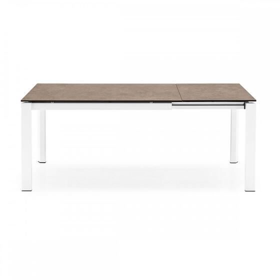 Duca: Table with extendable rectangular top and metal legs | Calligaris New  York