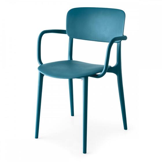 GMHN335A○Calligaris / カリガリス LIBERTY Dini Liberty: Stackable plastic chair for outdoor | Calligaris