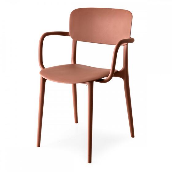 GMHN335A○Calligaris / カリガリス LIBERTY Dini Liberty: Stackable plastic chair for outdoor | Calligaris