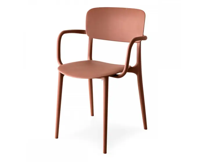 Liberty: Stackable plastic armchair for outdoor | Calligaris New York