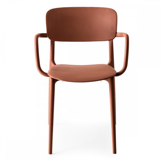 Liberty: Stackable plastic armchair for outdoor | Calligaris