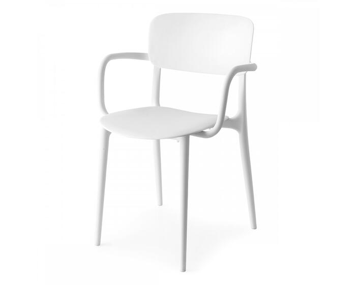 Liberty: Stackable plastic armchair for outdoor | Calligaris New York