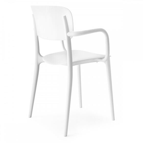 GMHN335A○Calligaris / カリガリス LIBERTY Dini Liberty: Stackable plastic chair for outdoor | Calligaris