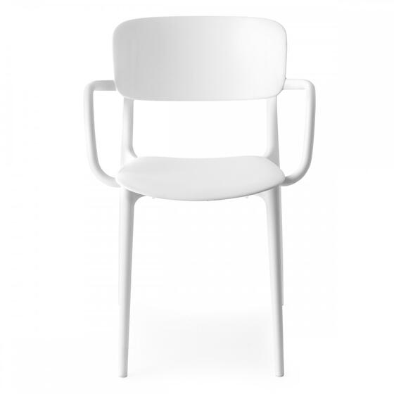Liberty: Stackable plastic armchair for outdoor | Calligaris