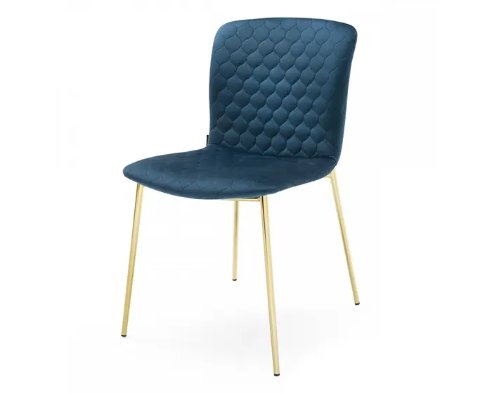 Calligaris カリガリス ダイニングチェア Love CS1885-A Love: Upholstered quilted chair with metal frame | Calligaris New York