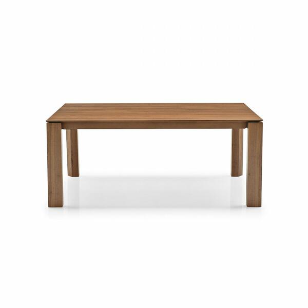 Omnia Table with extendable rectangular top and wooden legs Large • Seats  8-10 CS4058-R 180