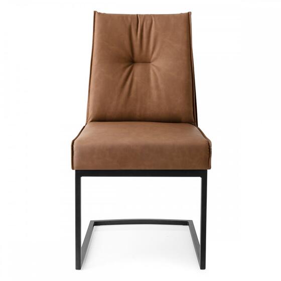 Romy: Chair with plush seat and cantilever base | Calligaris New York
