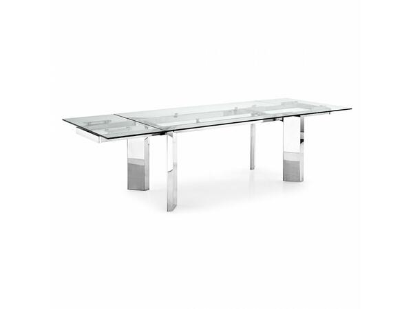 calligaris glass top dining table