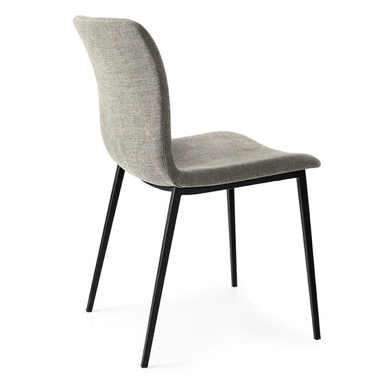 Annie: Upholstered chair with metal base | Calligaris New York