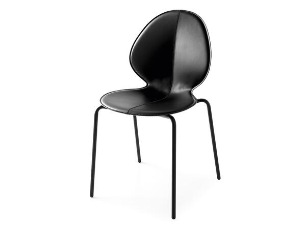 Basil Stackable chair with metal base Stackable X 4 CS1359 Calligaris