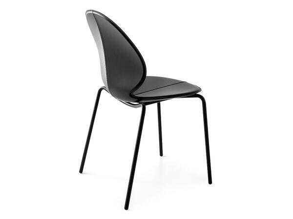 Basil Stackable chair with metal base Stackable X 4 CS1359 | Calligaris