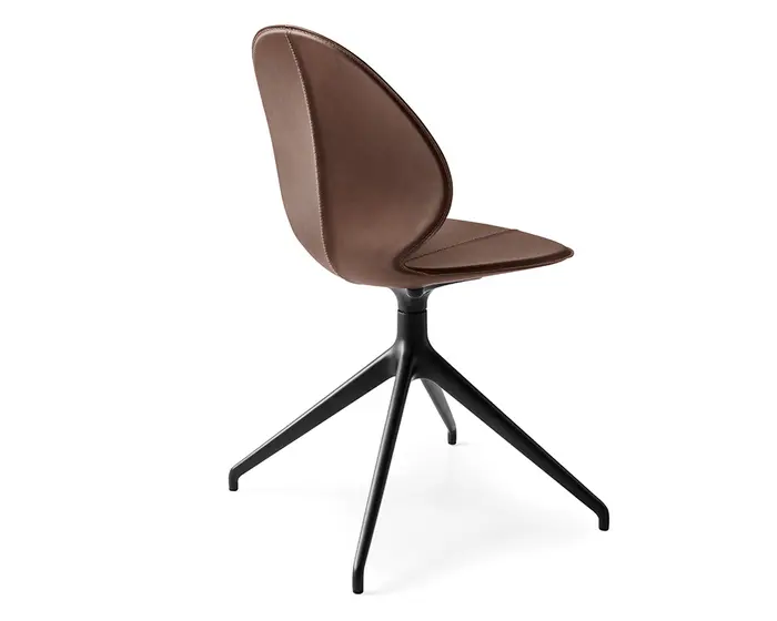 Basil: Chair with plastic seat and swivel base | Calligaris New York