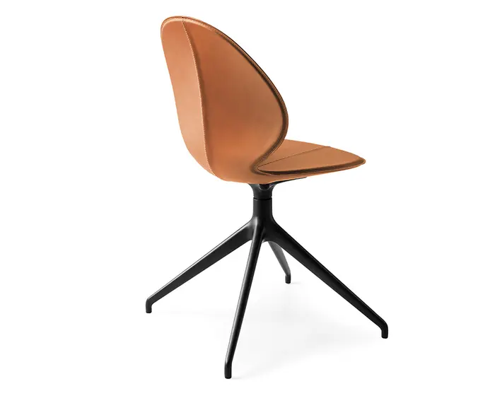 Basil: Chair with plastic seat and swivel base | Calligaris New York