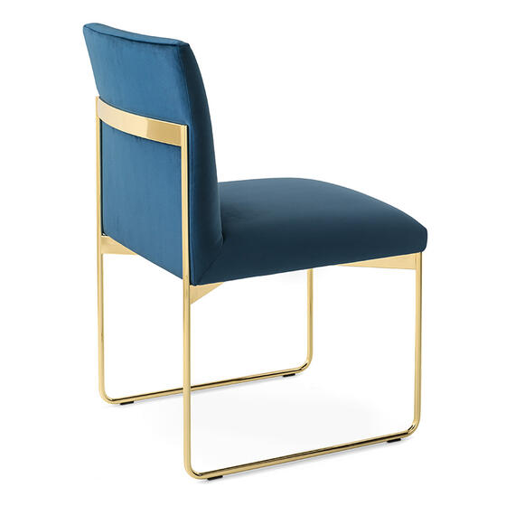 Gala Chair with plush seat and metal frame CS1866 Calligaris