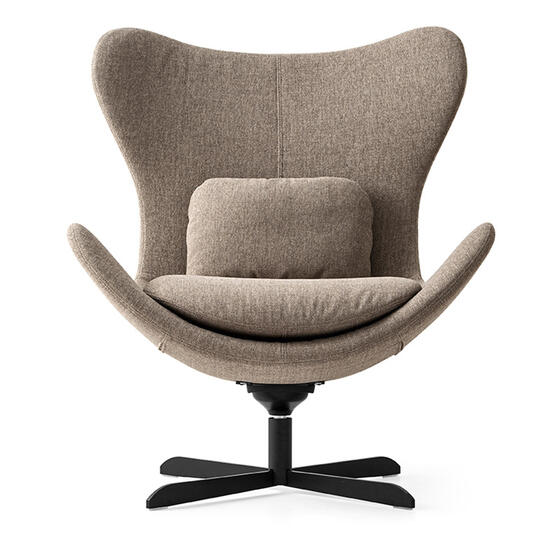 Lazy Upholstered armchair with swivel and tilting seat 360 Swivel