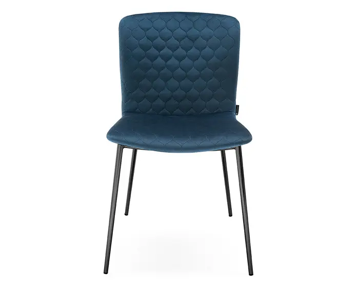Love: Upholstered quilted chair with metal frame | Calligaris New York