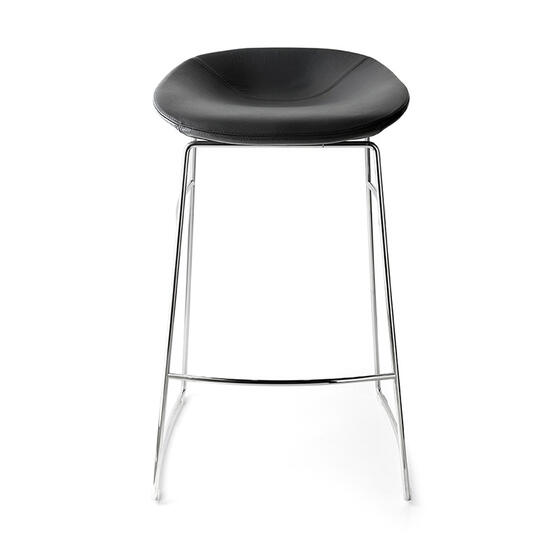 Palm: Backless stool with metal frame | Calligaris New York