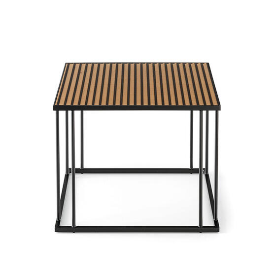 Renee: Square coffee table with metal frame | Calligaris New