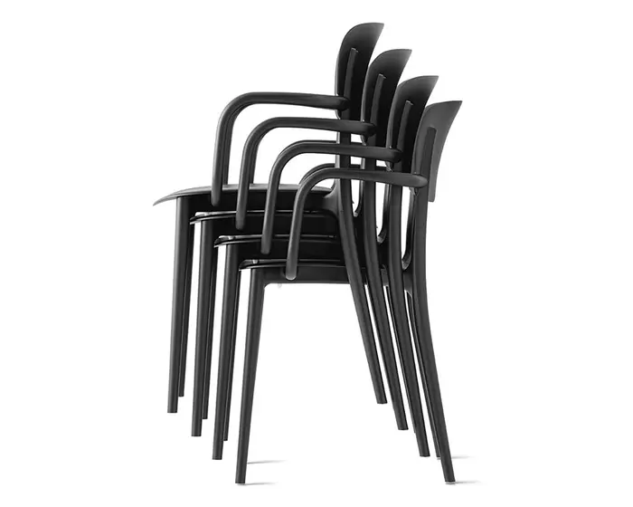 Liberty: Stackable plastic armchair for outdoor | Calligaris New York