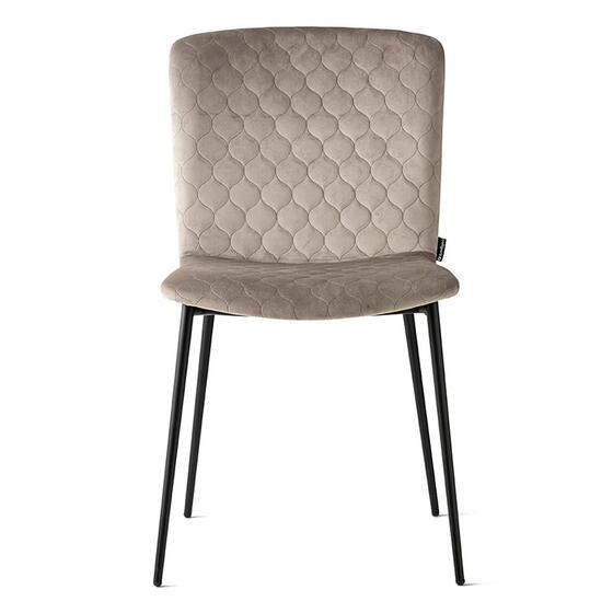 Love: Upholstered quilted chair with metal frame | Calligaris New York