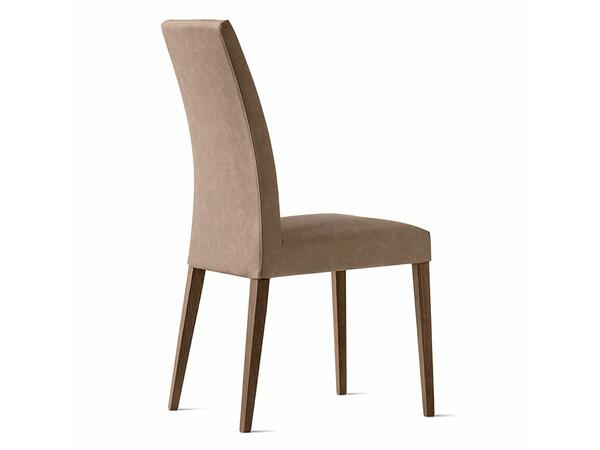 M diterran e Upholstered chair with wooden legs Removable Cover CS1863 Calligaris