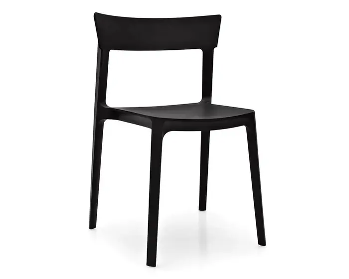 Skin: Stackable plastic chair with open back | Calligaris New York
