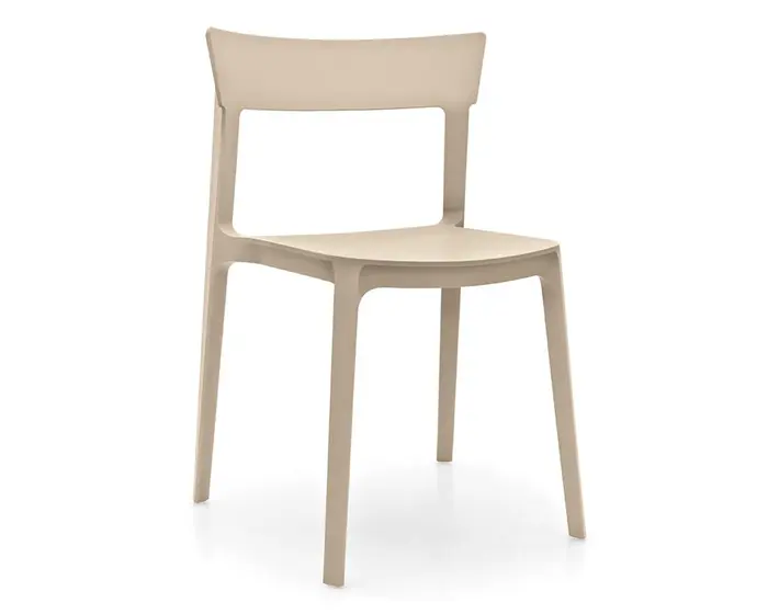 Skin: Stackable plastic chair with open back | Calligaris New York