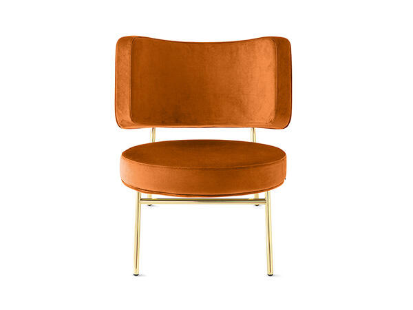 Coco: Upholstered lounge chair with metal frame | Calligaris New York