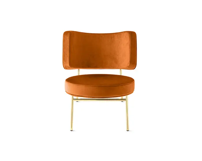 Coco: Upholstered lounge chair with metal frame | Calligaris New York