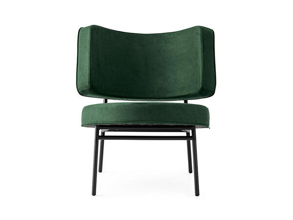 Coco: Upholstered lounge chair with metal frame | Calligaris New York