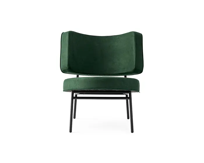 Coco: Upholstered lounge chair with metal frame | Calligaris New York