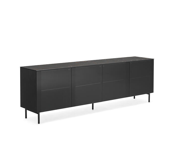 Crystal: Sideboard with optional internal lighting | Calligaris