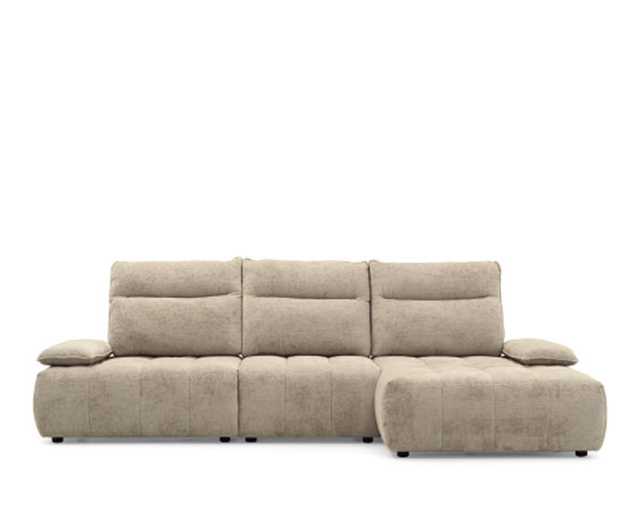 Equipe: Fixed or modular sofa with adjustable backrest and armrest