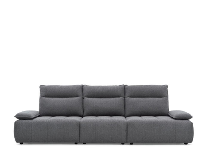 Equipe: Fixed or modular sofa with adjustable backrest and armrest