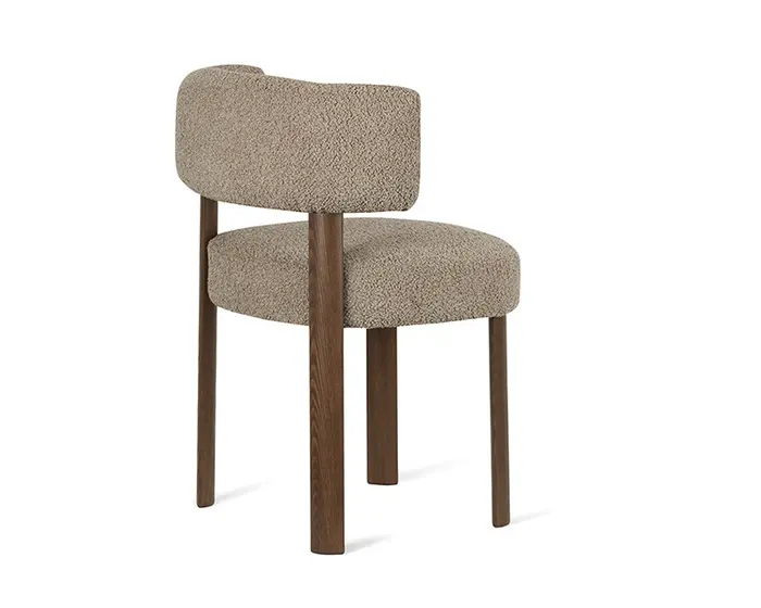 Glen: Upholstered dining chair with wooden frame | Calligaris New York