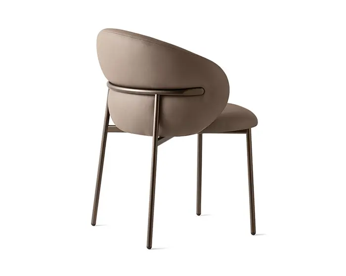 Oleandro: Upholstered chair with metal frame | Calligaris New York