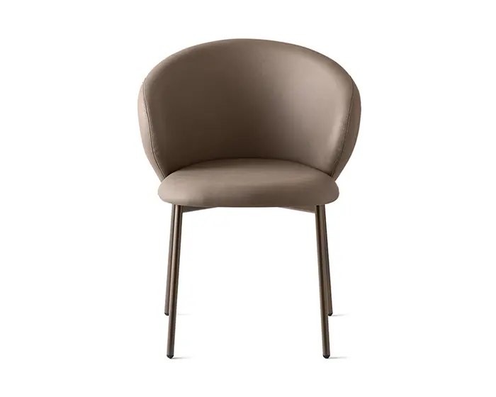 Oleandro: Upholstered chair with metal frame | Calligaris New York