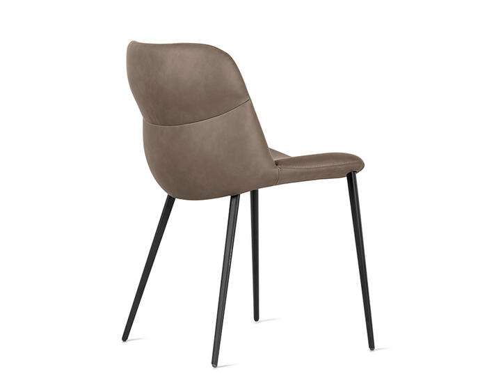 椅子 Calligaris set of 2 Onda: Upholstered chair with metal frame | Calligaris New York