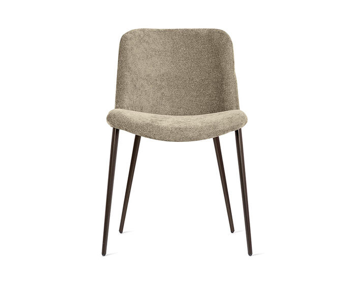 椅子 Calligaris set of 2 Onda: Upholstered chair with metal frame | Calligaris New York