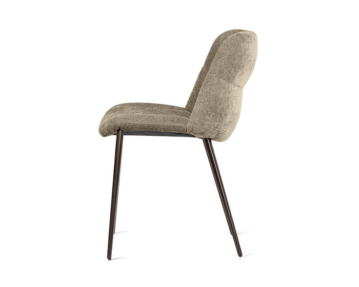 Onda: Upholstered chair with metal frame | Calligaris New York