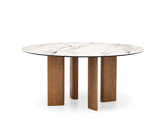 Sandy: Dining table with round top | Calligaris New York