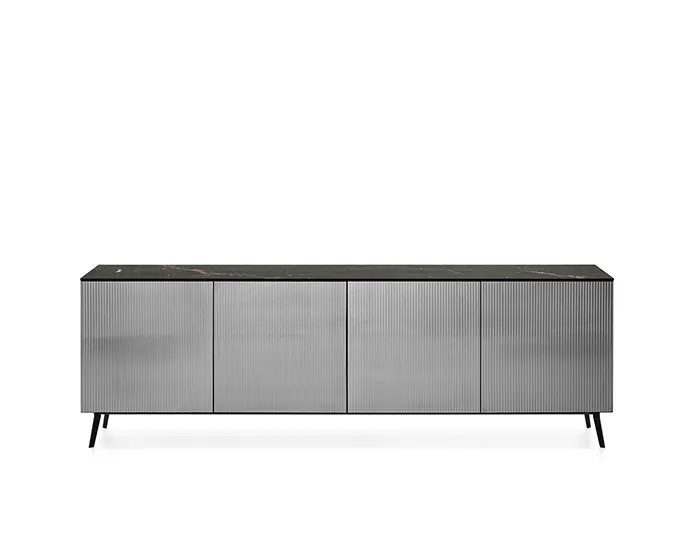 Vertical: Sideboard with fluted front | Calligaris New York