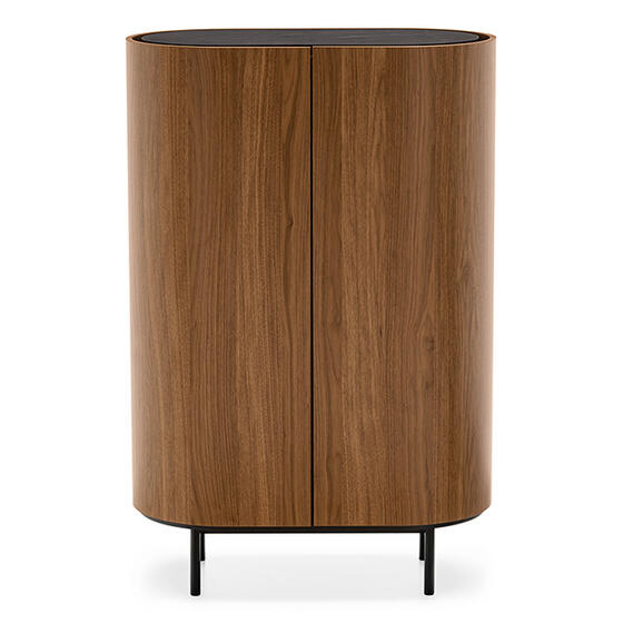Lake: Rounded tall cupboard | Calligaris New York
