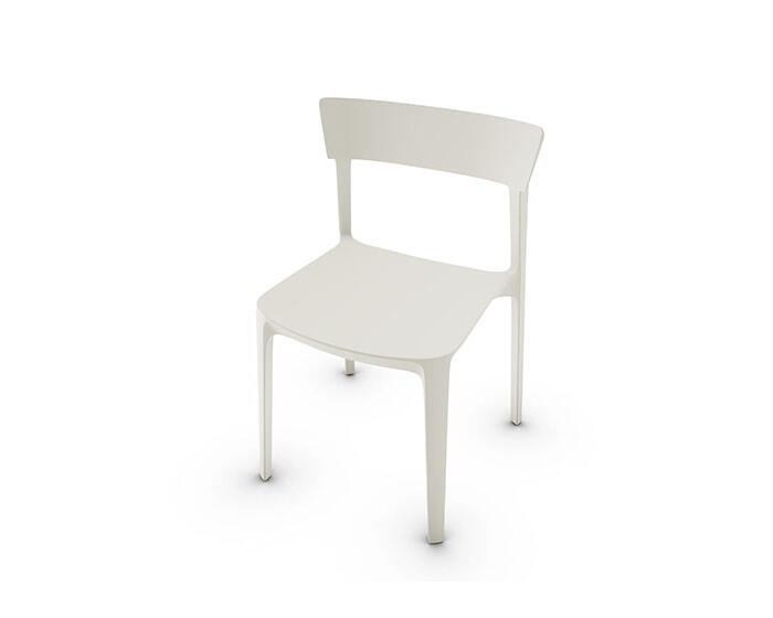 【2脚セット】　 calligaris　 SKINスキン グレー 2脚セット】 calligaris SKINスキン グレー