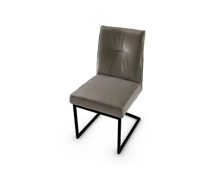 Romy: Chair with plush seat and cantilever base | Calligaris New York