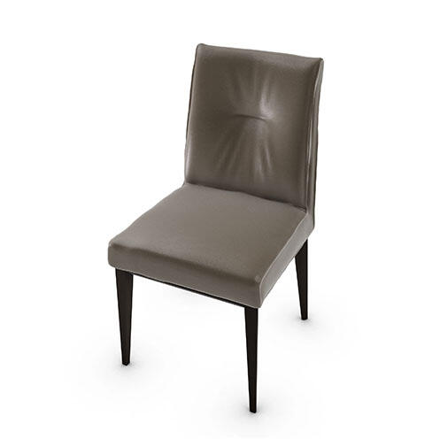 Romy: Chair with plush seat and wooden base | Calligaris New York