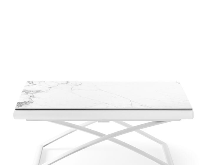 Dakota: Height-adjustable coffee table with extendable top Dakota: Height-adjustable coffee table with extendable top